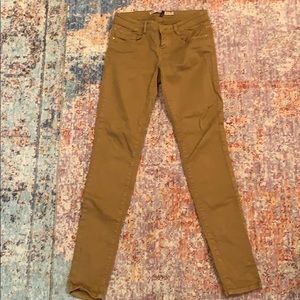 Zara Denim Tan Jeans